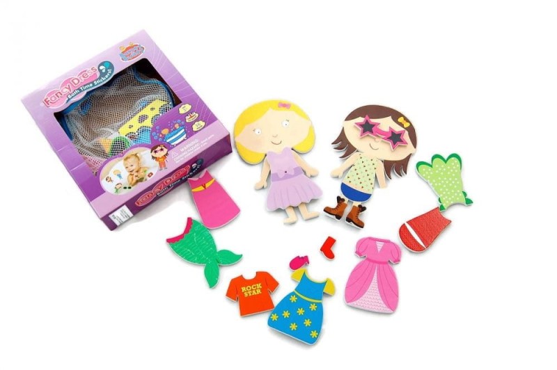 Naklejki z pianki do wanny Przebrania - Buddy & Barney