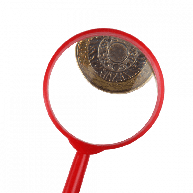 Czerwona Lupa trzykrotne powiększenie - Rex London