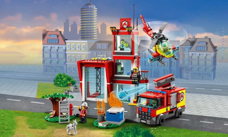 Klocki Lego City 60320 Remiza Strażacka - Lego