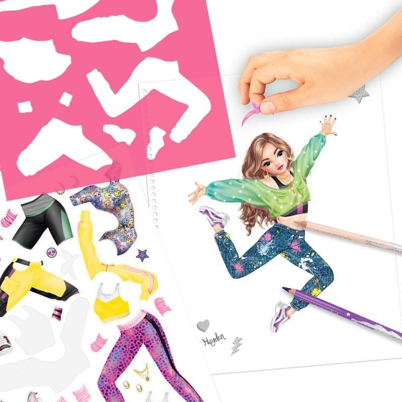 Szkicownik Projektowanie Ubrań do Tańca Dance - TOPModel