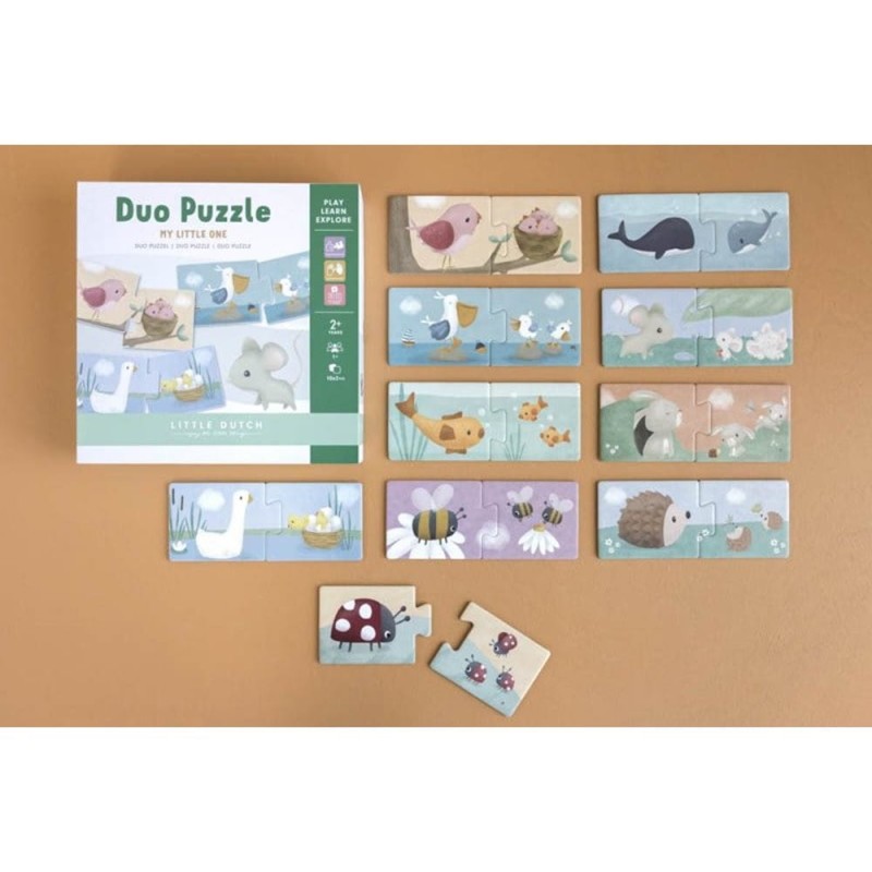 Puzzle Dwuelementowe My Little One - Little Dutch