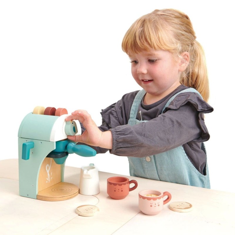 Drewniany Ekspres do Kawy Babyccino - Tender Leaf Toys