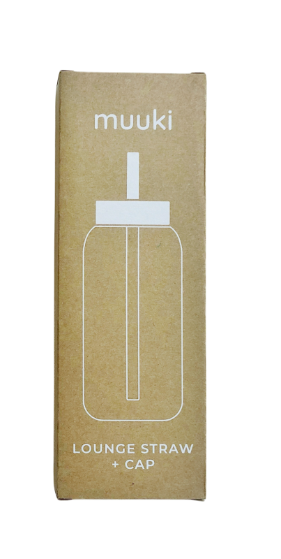 Słomka do Butelki Muuki Lounge Straw + Cap