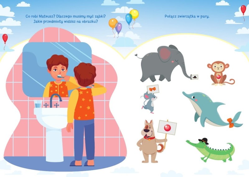 Akademia 3-latka Książeczka z Zadaniami i Naklejkami - Skrzat