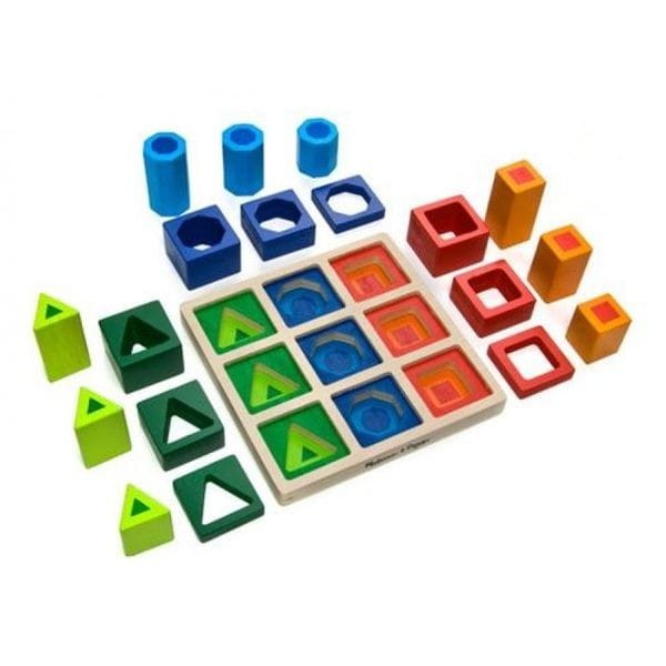 Sorter Kształtów i Drewniane Klocki - Melissa & Doug