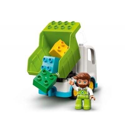 Zestaw Klocków Lego Duplo 10945 Śmieciarka i recykling