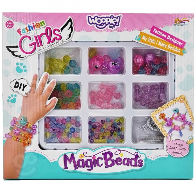 Zestaw do Robienia Biżuterii Magic Beads - Woopie