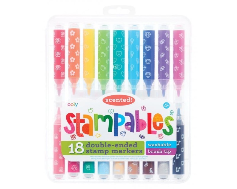 Pachnące Flamastry ze Stempelkami Stampables - Ooly
