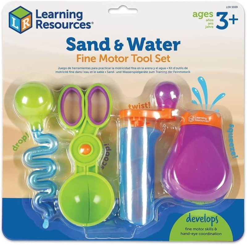 Akcesoria Rozwijające Motorykę Małą Sand & Water - Learning Resources