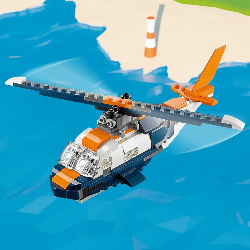 Klocki LEGO Creator 3w1 Odrzutowiec naddźwiękowy 31126