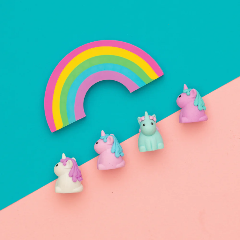 Ooly - gumki do mazania Unicorn 5 szt.