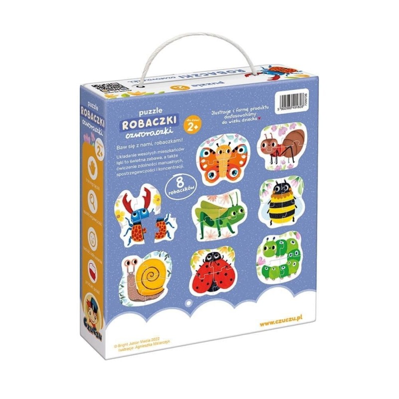 Puzzle Robaczki czworaczki - CzuCzu