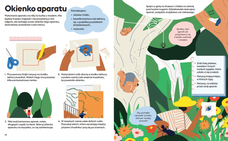 Chodź na dwór! Praktyczne ćwiczenia z przyrody