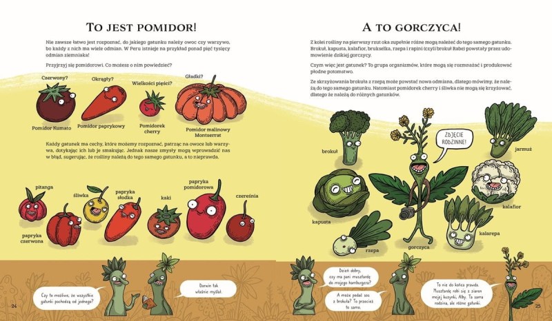 Dlaczego jemy rośliny? Sekrety owoców, warzyw i zbóż. Akademia mądrego dziecka. Chcę wiedzieć