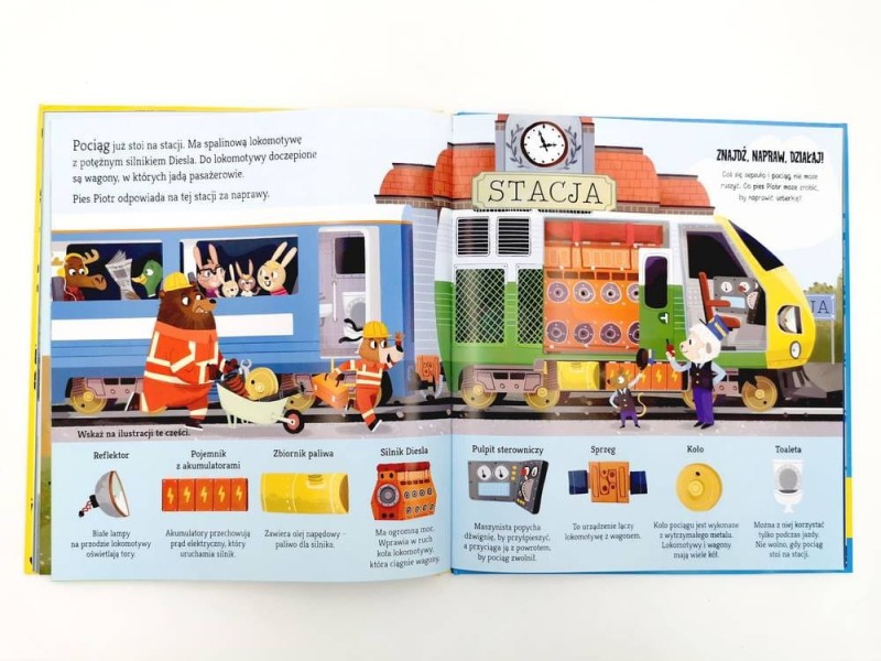 Znajdź, napraw, jedź! Samochody i inne pojazdy