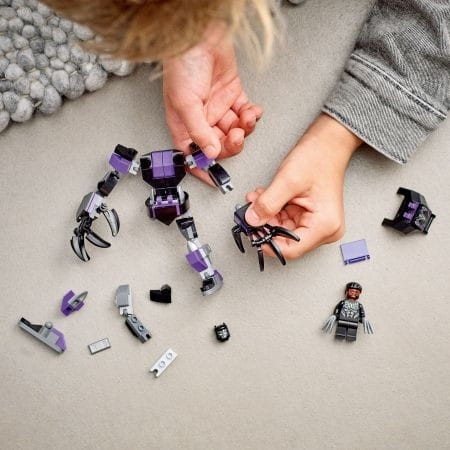 Super Heroes Mechaniczna zbroja Czarnej Pantery 76204 - LEGO