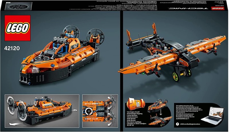 Klocki Lego Technic Poduszkowiec ratowniczy 42120