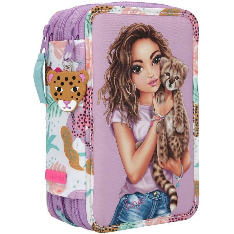 Potrójny Piórnik z Wyposażeniem - TopModel