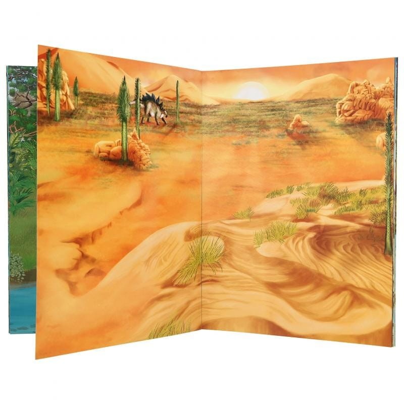 Album z naklejkami Dino World Puffy Stickers - Depesche