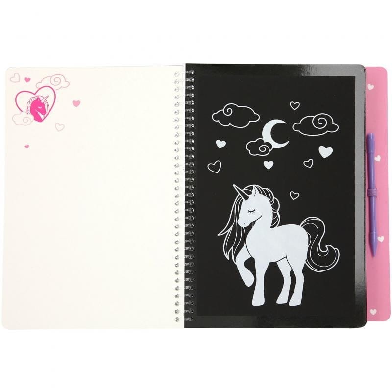 Zdrapywanki z Rysikiem Magic Scratch 20 str. - Top Model