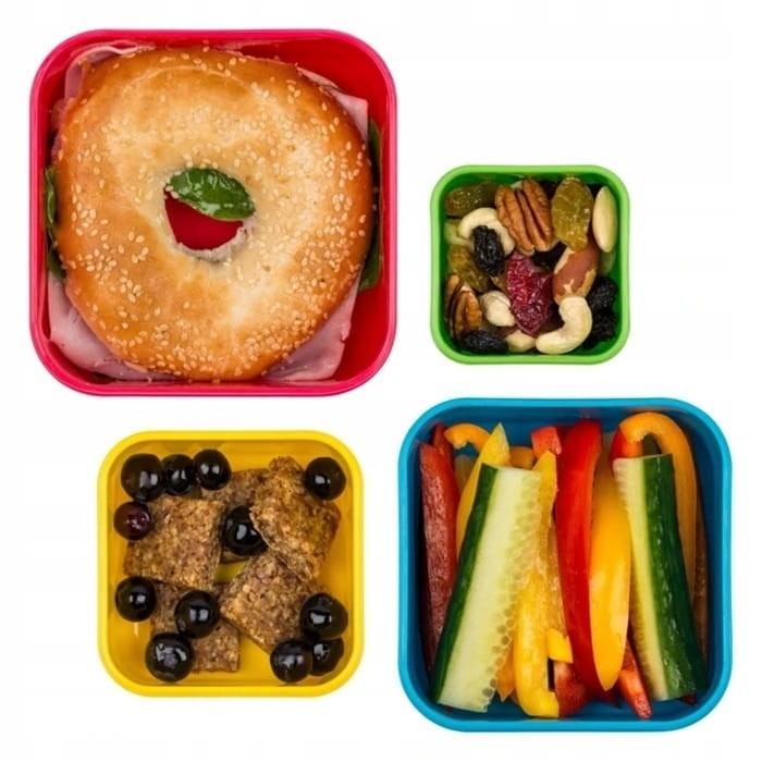 Pudełka 4 Pojemniki na Przekąski Owady - Tum Tum