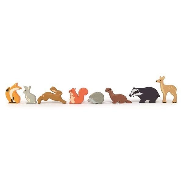 Drewniane Figurki Zwierzęta Leśne - Tender Leaf Toys