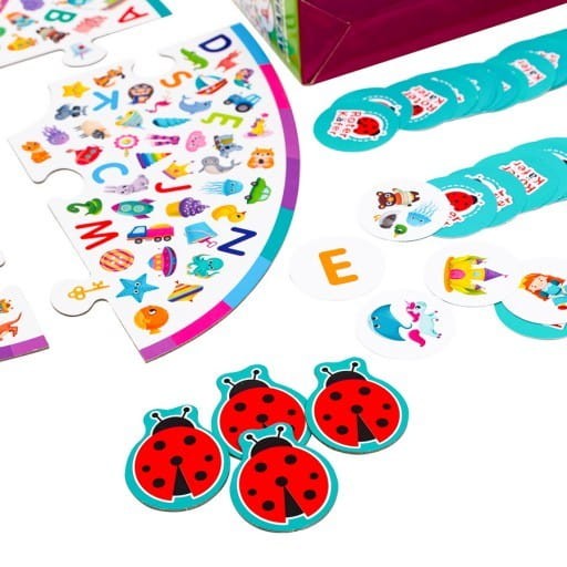 Alfabet Gra z Dzwonkiem - Roter Kafer