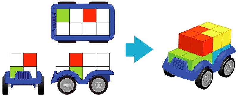 Układanka Logiczna dla Dzieci SmartCar Mini - Smart Games
