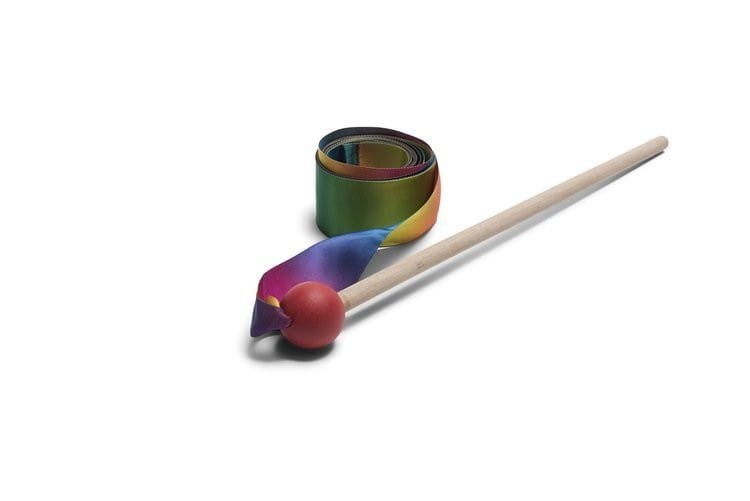 Wstążka Gimnastyczna kolorowa 3m - BS Toys