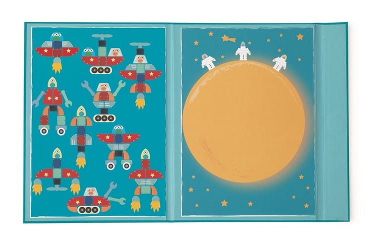 Magnetyczna Układanka Kształty i Kolory Kosmos - Scratch