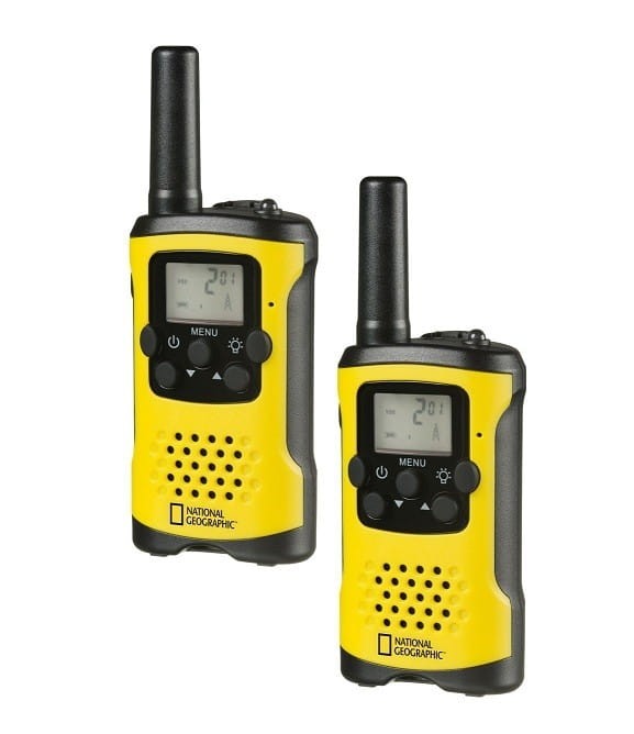 Walkie-Talkie z latarką National Geographic zasięg do 6 km - Bresser Junior
