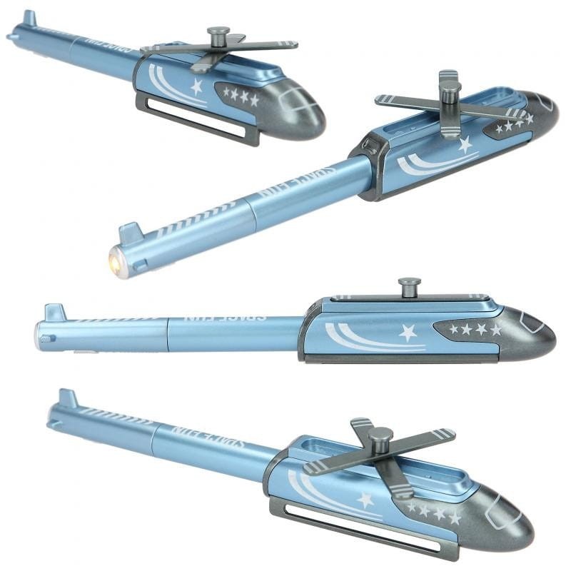 Długopis Helikopter z Latarką i Ruchomymi Elementami Monster Cars