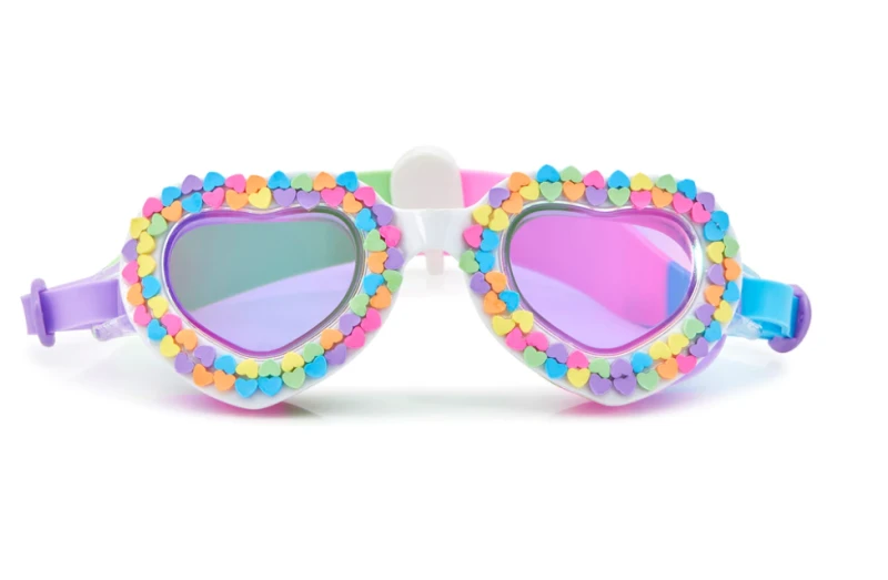 Okularki do pływania Serca Valentine U Rock Rainbow - Bling2o
