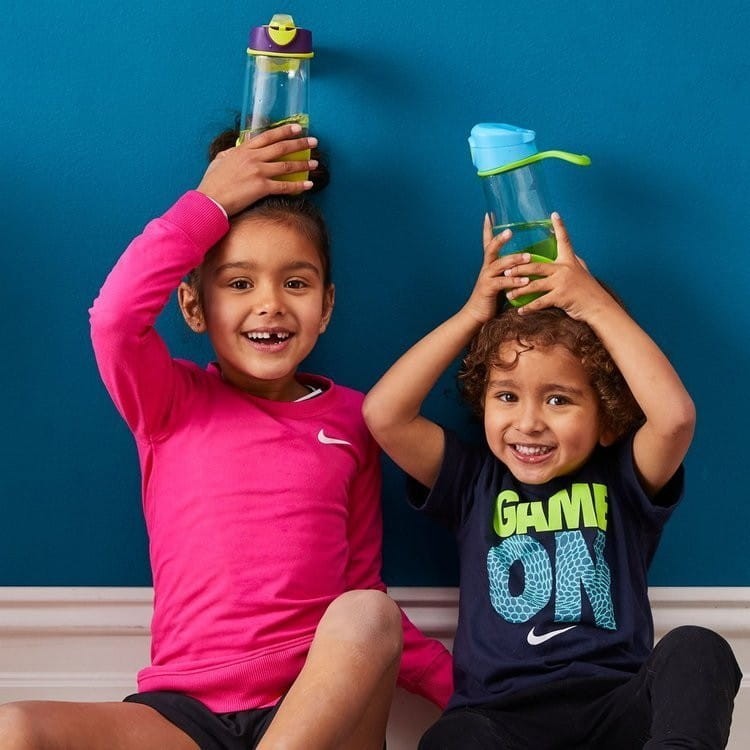 Sportowa butelka tritanowa 450 ml Emerald Forest - b.box