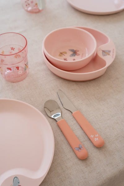 Przezroczysty Kubek dla Dzieci Mepal Mio Flowers & Butterflies - Little Dutch