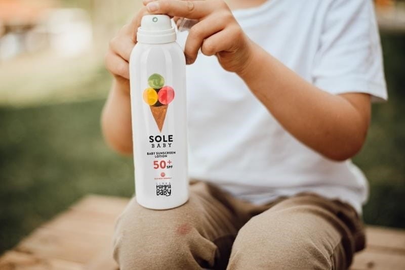 Filtr przeciwsłoneczny Sole Baby SPF 50+ Eco Reef - Linea MammaBaby