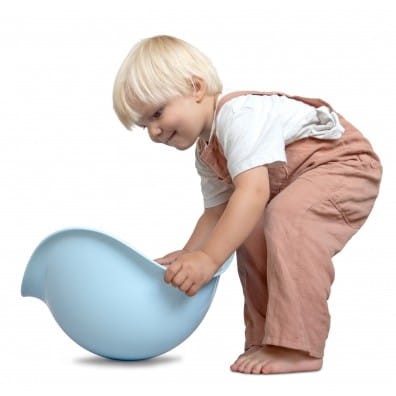 Muszla Bilibo Pastelowa Błękitna - Moluk