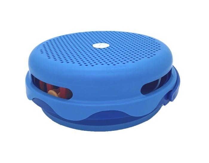 Składane Wiaderko z Zabawkami do Piasku 7w1 Blue - CompacToys