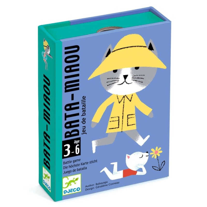 Gra karciana bitewna Bata-Miaou - Djeco