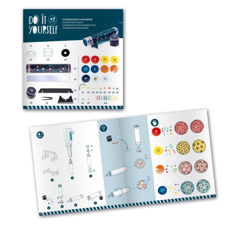 Kalejdoskop DIY Wykonaj i Ozdabiania Samodzielnie - Djeco