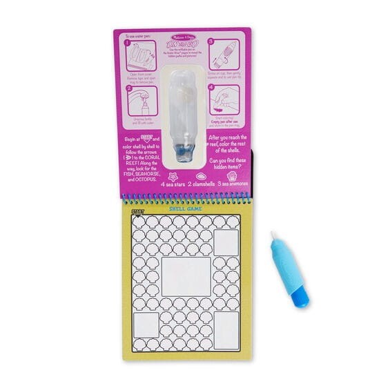 Wodna Kolorowanka Water Wow! Ścieżki Pod Wodą - Melissa & Doug