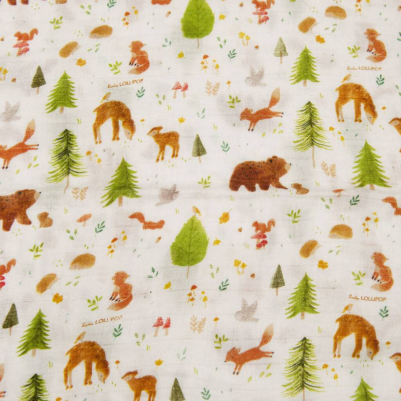 Otulacz Bambusowy Forest Friends - LouLou Lollipop