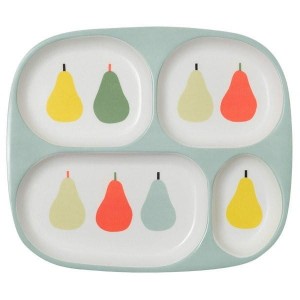 Talerz z przegródkami Gruszki - Maison Petit Jour