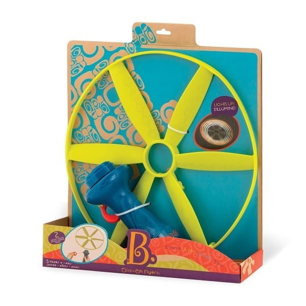 Latający Świecący Dysk Śmigło Disc-Oh Flyers – b.toys