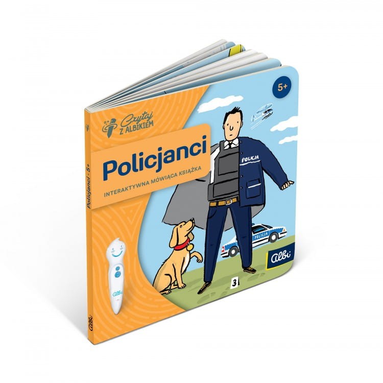 Mówiąca Książka Zawody Policjanci - Czytaj z Albikiem