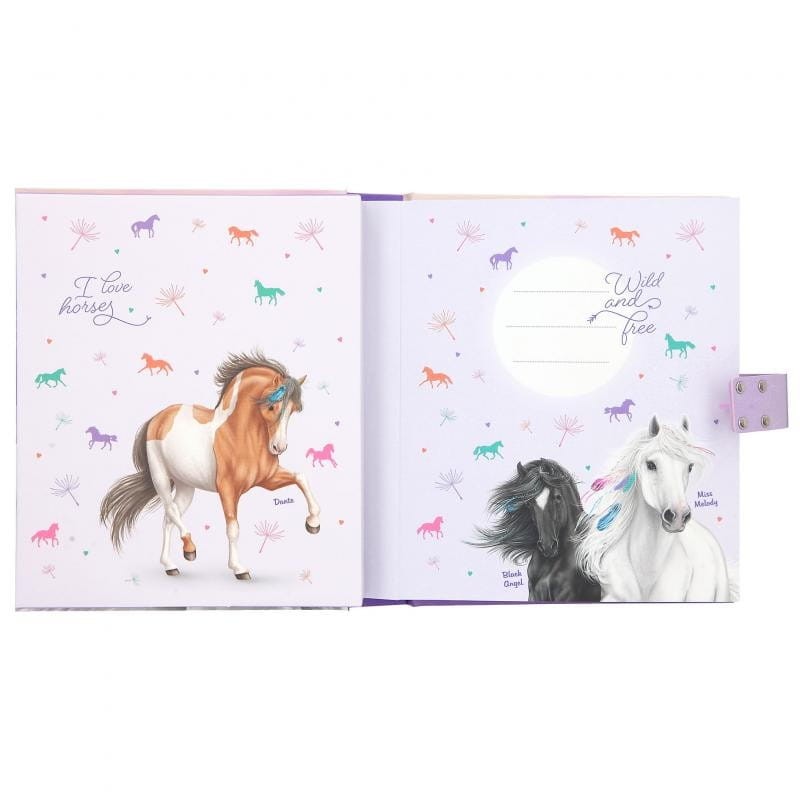 Grający Pamiętnik z Kodem Konie - Miss Melody