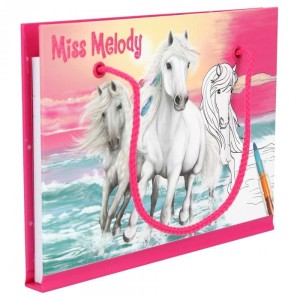 Kolorowanka z Kredką Modułową Konie - Miss Melody