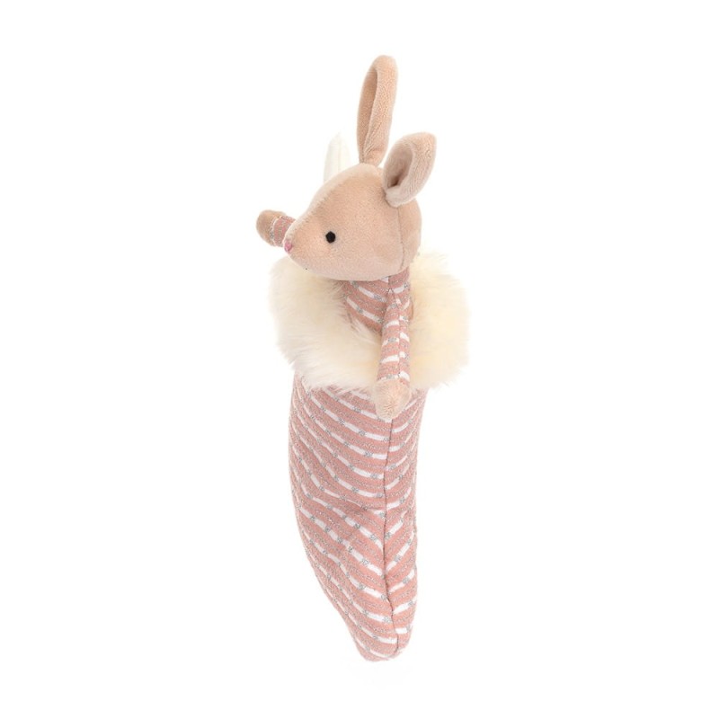 Króliczek w Śpiworku Shimmer Stocking Bunny - Jellycat