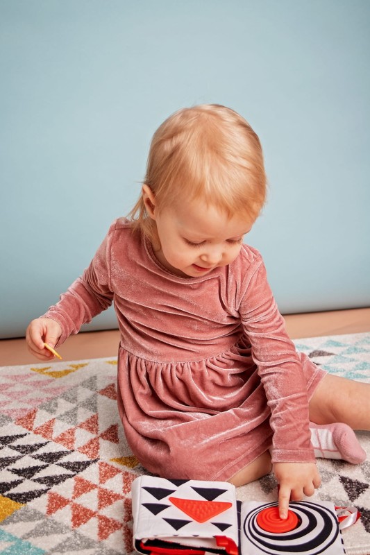 Książeczka Kontrastowa Czerwona Iluzja - Mom's Care