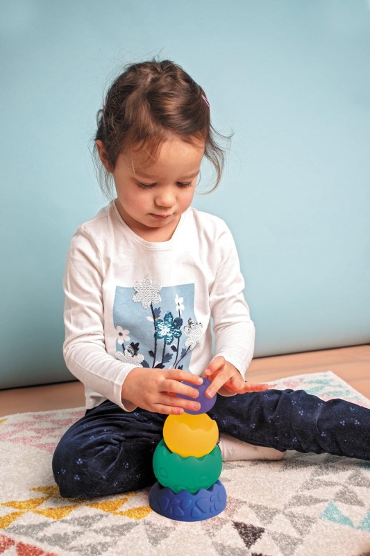 Wieża Sensoryczna Pastelowa - Mom’s Care